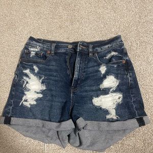 American eagle women’s mom short jean shorts